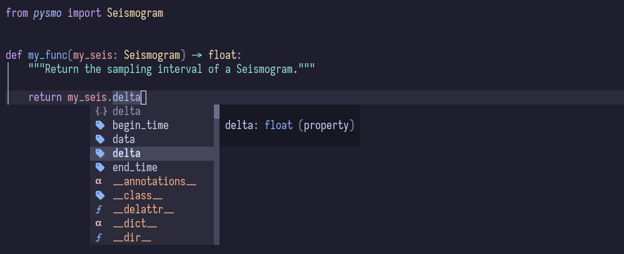 Editor Autocomplete