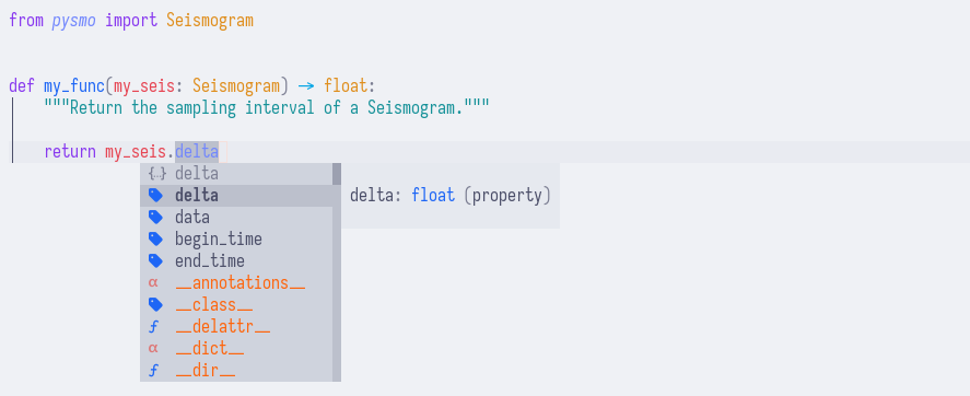 Editor Autocomplete